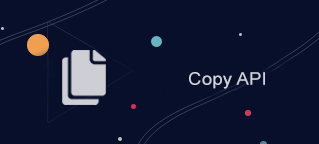 How to Copy getting API?